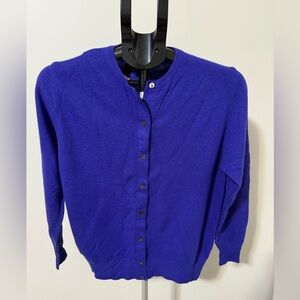 United Colors Of Benetton Royal Purple Cardigan